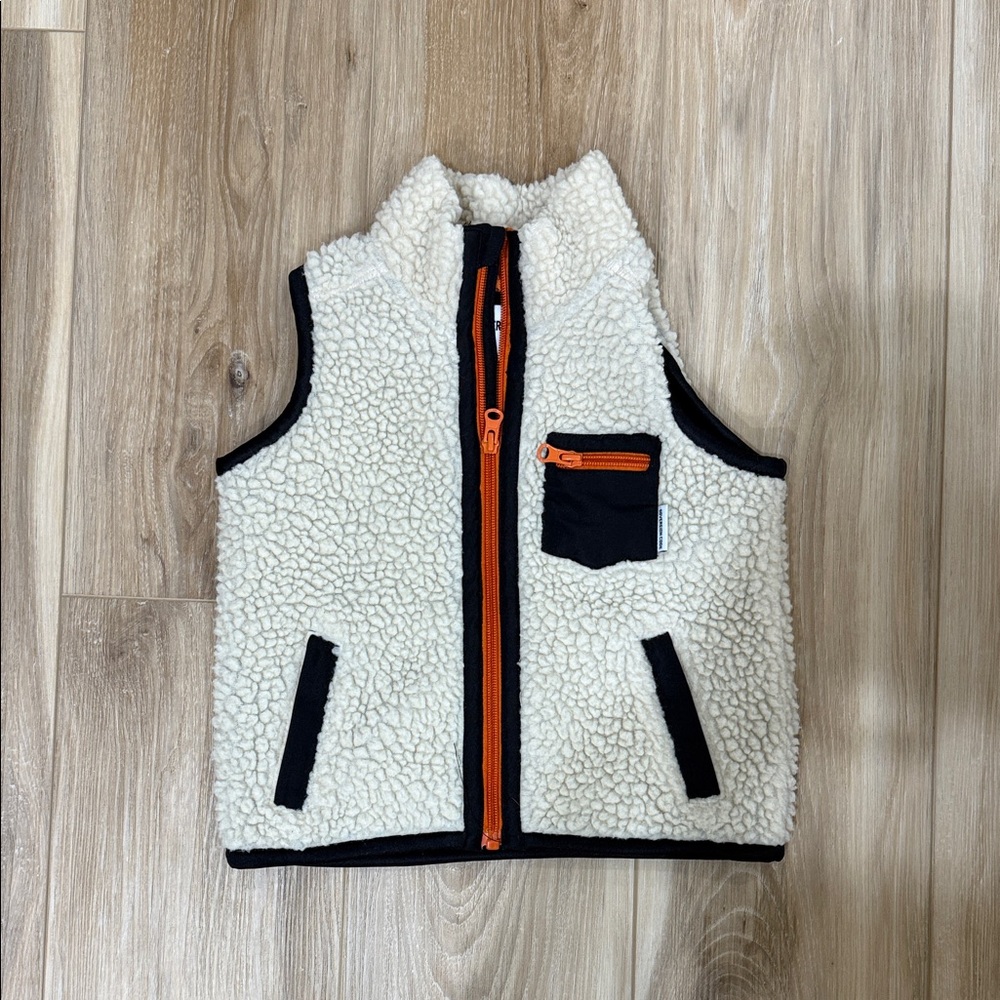 Sovereign Code Cream and Orange Kids Vest